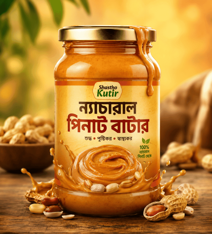 ন্যাচারাল পিনাট বাটার